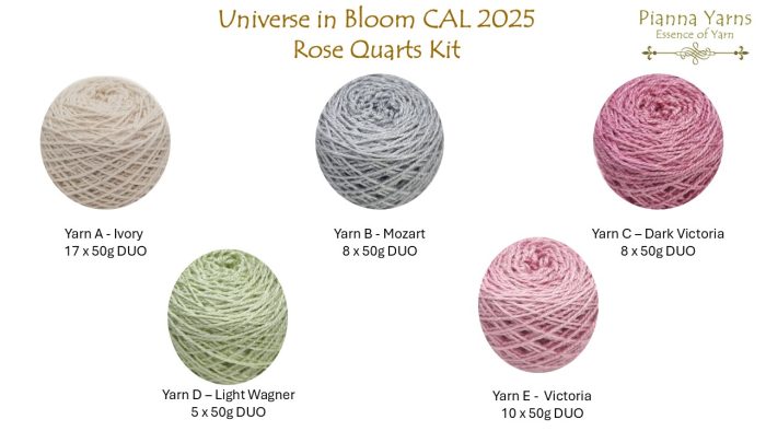 Universe In Bloom Rose Quartz Kit